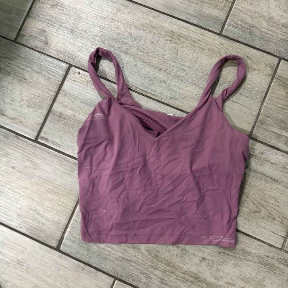 lululemon athletica Mauve Sports Bra Tank